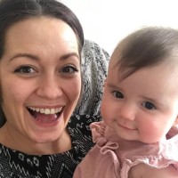 Sam and baby Nell